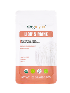 Lion's Mane - Organic Mushroom Extract Bulk Powder 
