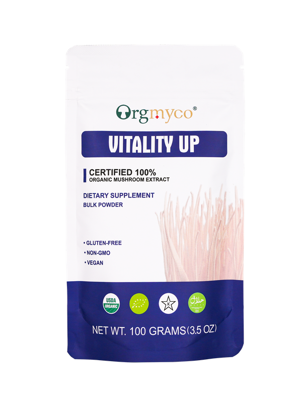 Vitality Up - Organic Mushroom Extract Bulk Powder 