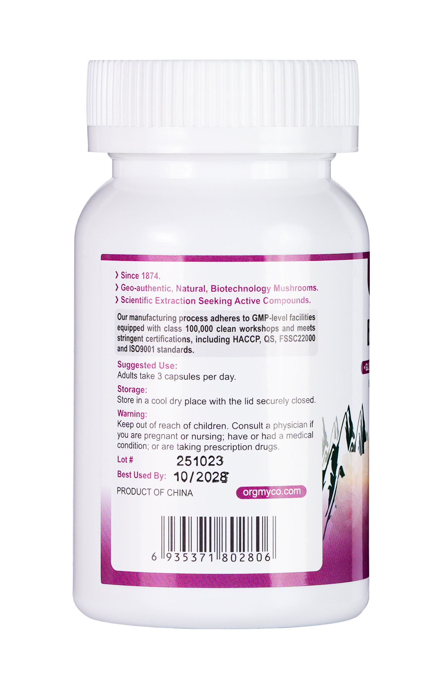 Beauty - Organic Mushroom Extract Capsule 