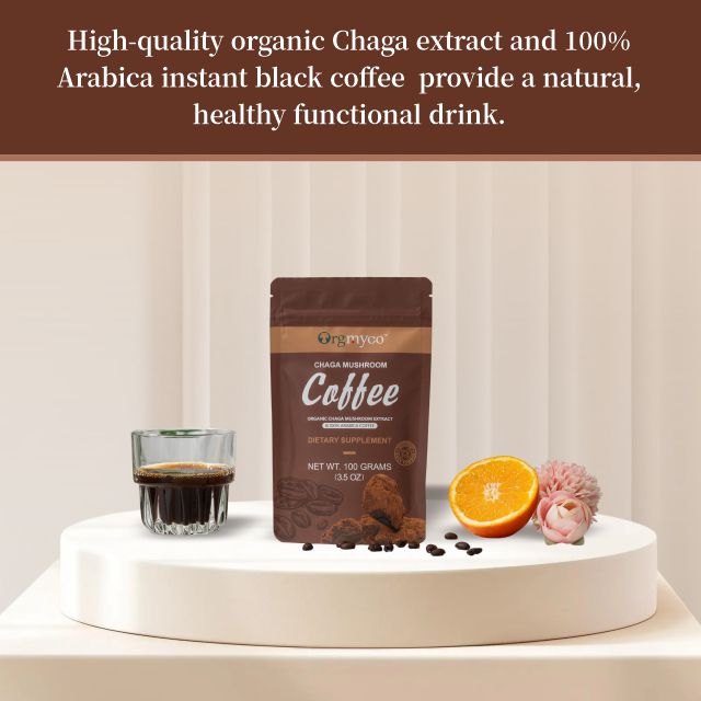 Chaga Mushroom Coffee - Organic Mushroom Extract Blend 