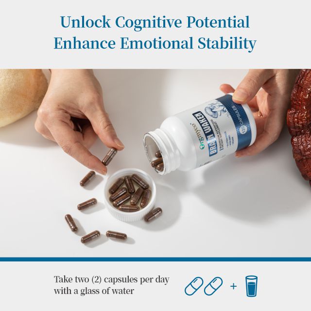 Brain Waken - Organic Mushroom Extract Capsule 