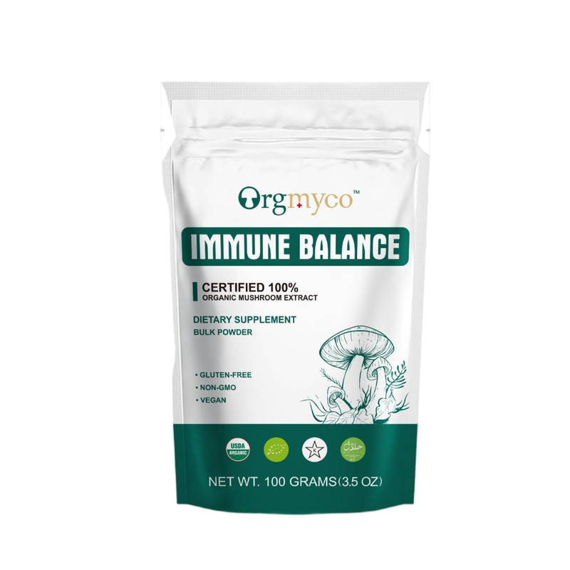Immune Balance - Organic Mushroom Extract Bulk Powder 