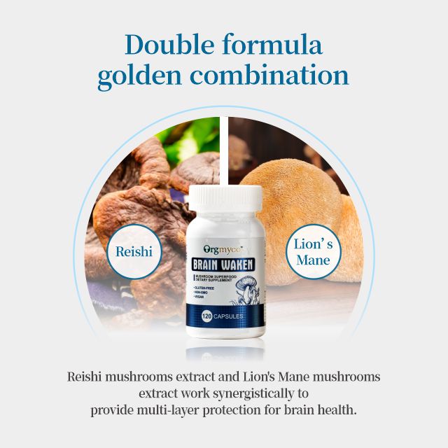 Brain Waken - Organic Mushroom Extract Capsule 