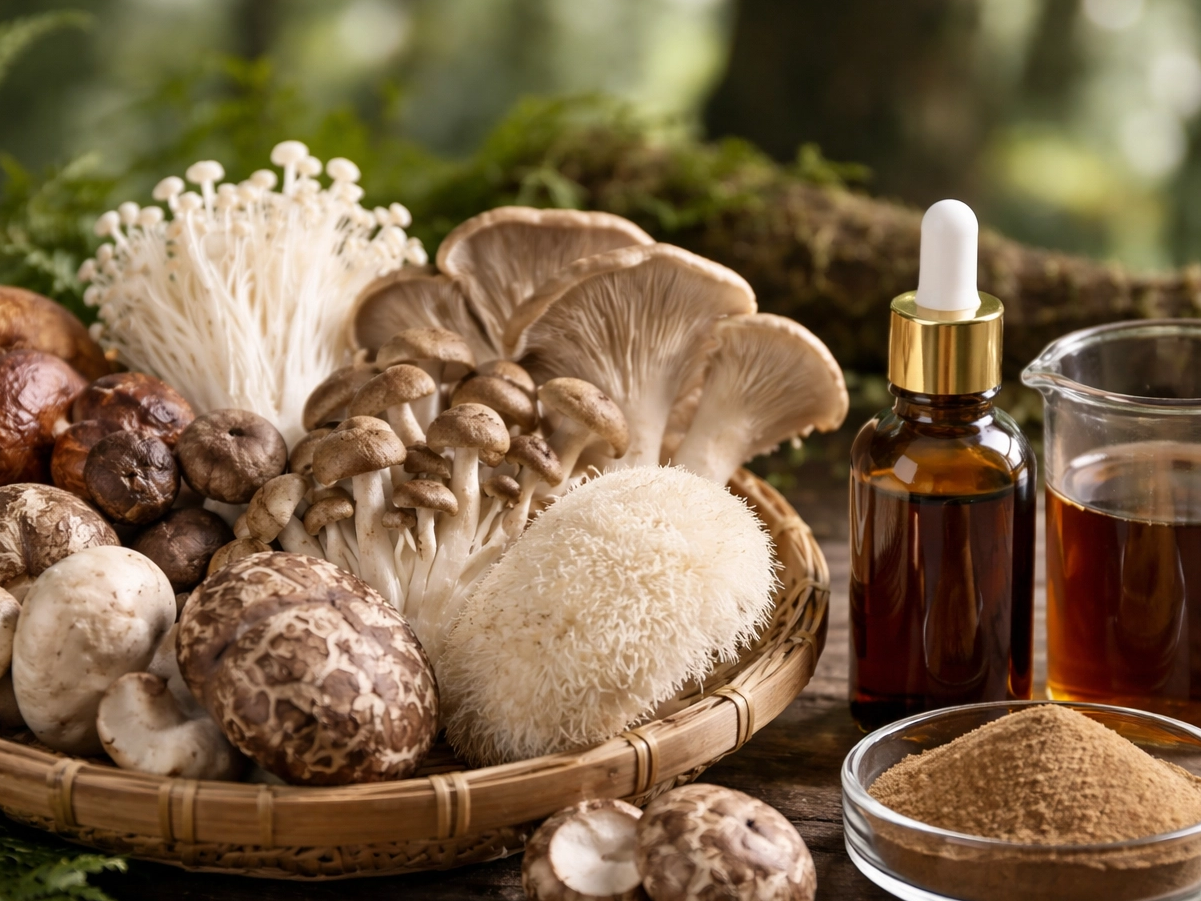 Mushroom Extract Trends in the European Supplement Market