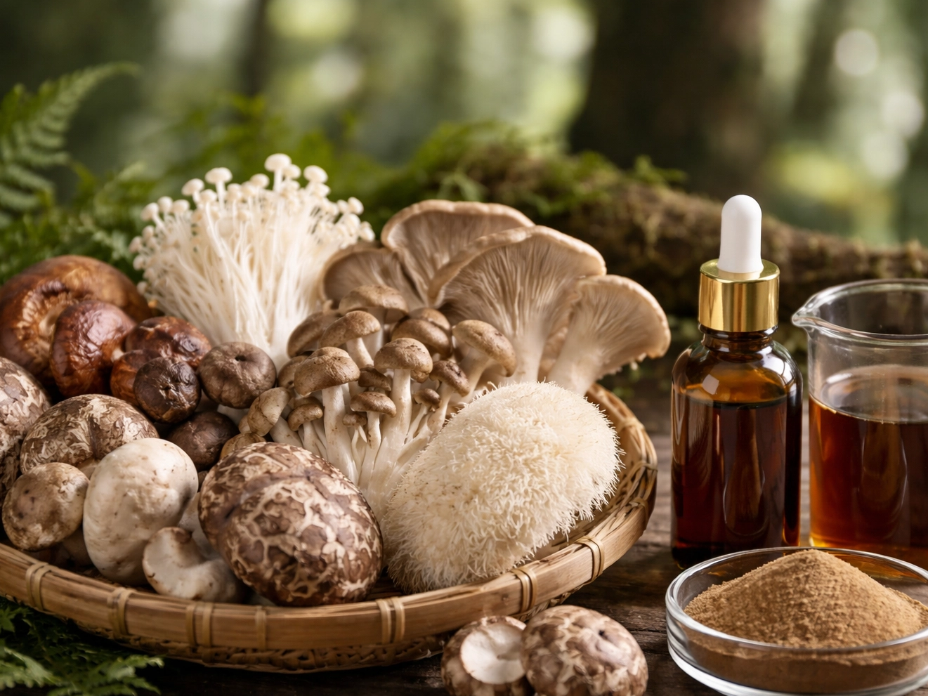 Mushroom Extract Trends in the European Supplement Market
